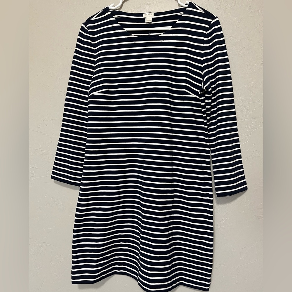 J. Crew Striped Dress